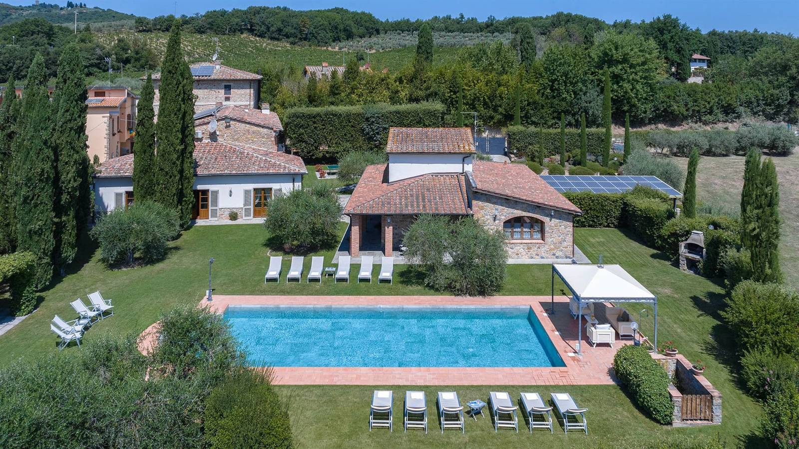 Villa di Capannole 12 in Bucine, Bucine und Umgebung