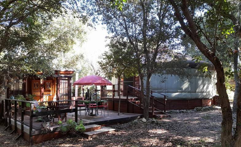 Camping voor 2 personen, met Terras en Tuin in Bonifacio
