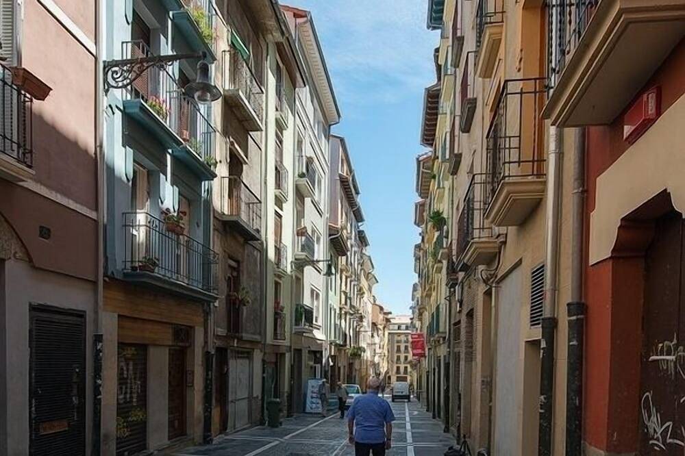 Entire apartment, A Flavour For The Historical Spanish Setting in Pamplona, Navarra Province