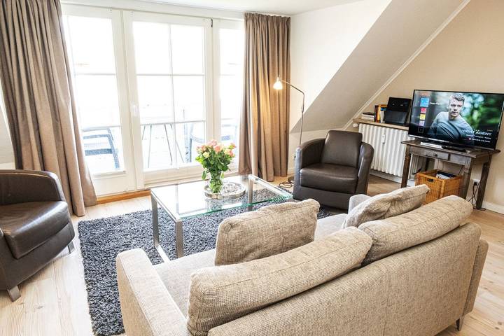 Ferienwohnung für 4 Personen, mit Balkon und Sauna - 1