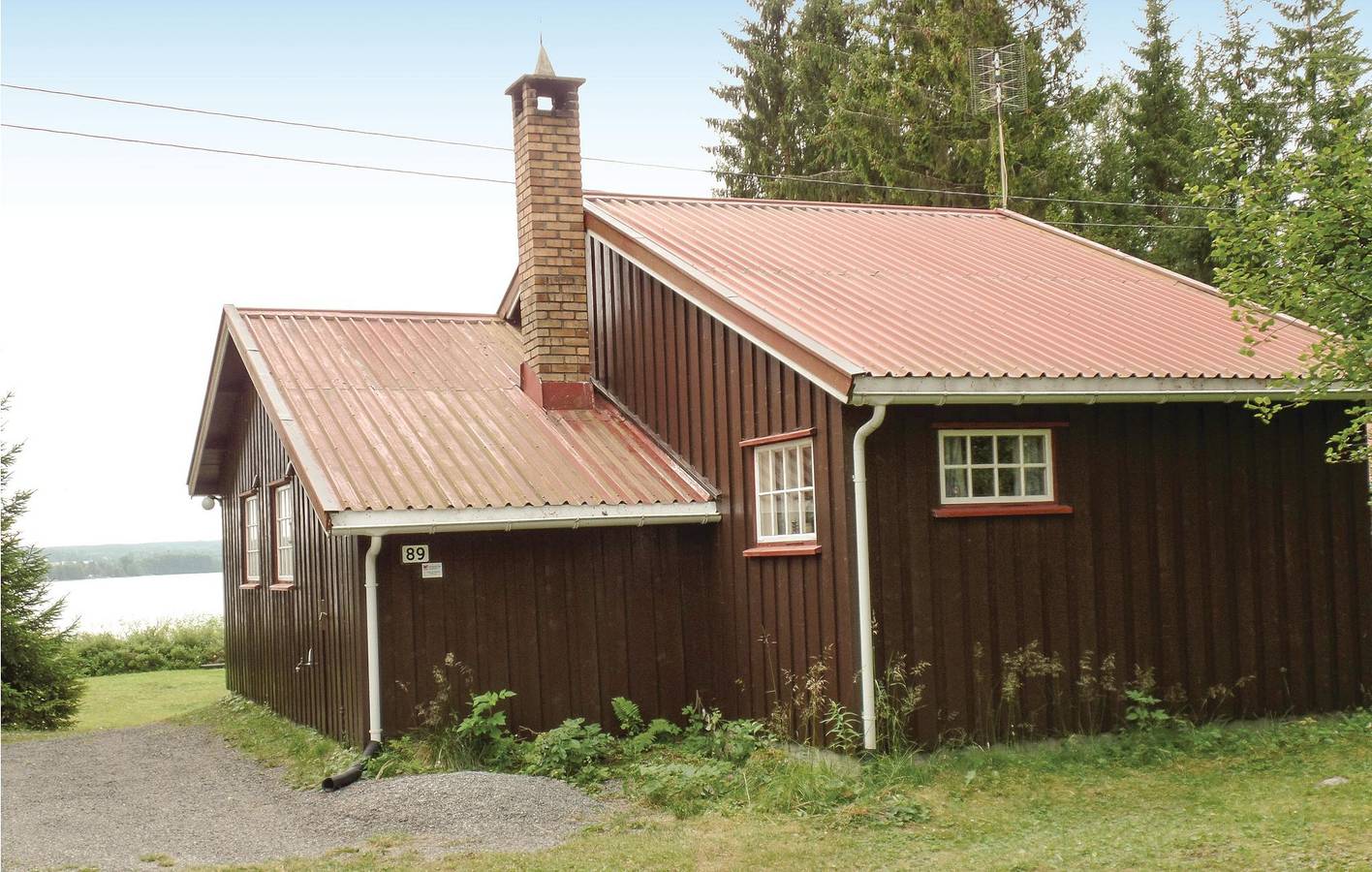 Ferienhaus für 6 Personen mit Terrasse in Vestre Toten