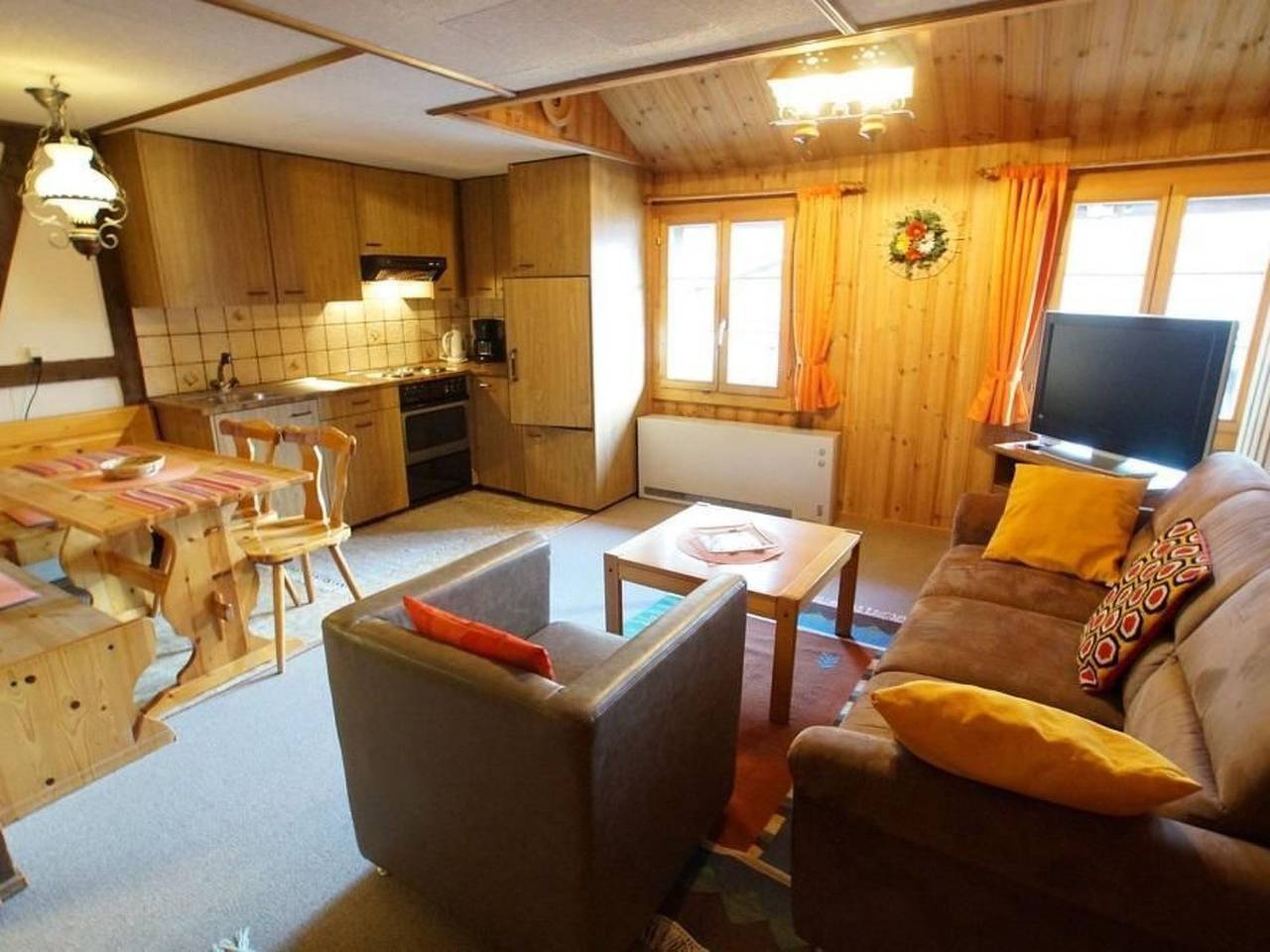 Ganze Wohnung, Fewo mit Blick auf die Berge in Sedrun, Tujetsch