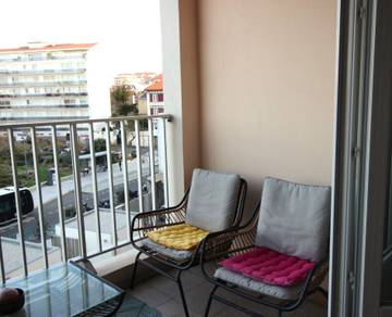 Gîte pour 4 personnes, avec balcon dans Office De Tourisme De Biarritz
