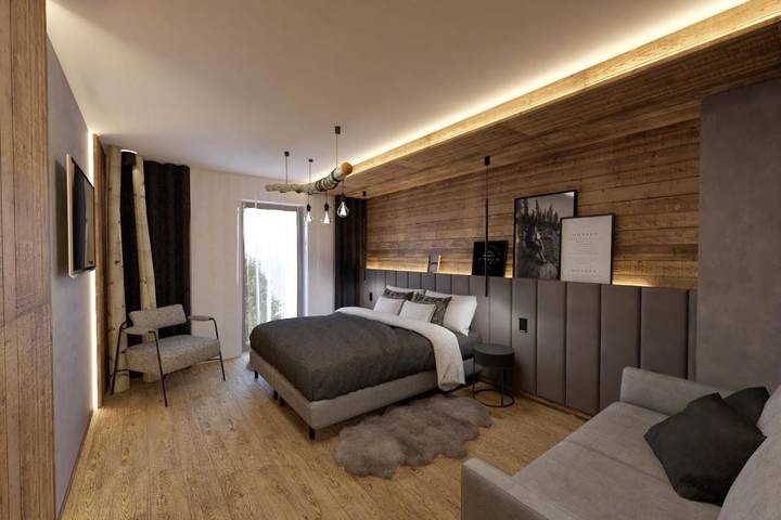 Appartement voor 4 personen, with uitzicht and tuin as well as zwembad and sauna in Pilsen Regio