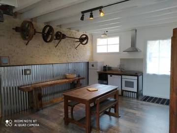 Gîte pour 6 personnes, avec terrasse à Civray-de-Touraine