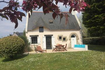 Villa pour 5 personnes, avec jardin et terrasse, animaux acceptés dans le Golfe du Morbihan