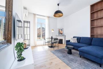 Gîte pour 4 personnes, avec balcon dans Gare de Monaco Monte Carlo