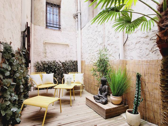 Maison de vacances pour 2 personnes, avec terrasse à Antibes