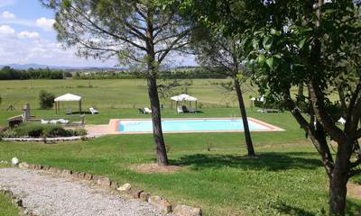 Agriturismo per 7 Persone in Asciano, Siena e dintorni, Foto 1