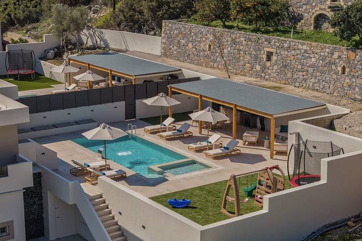 Ferienhaus für 7 Personen, mit Garten, mit Haustier