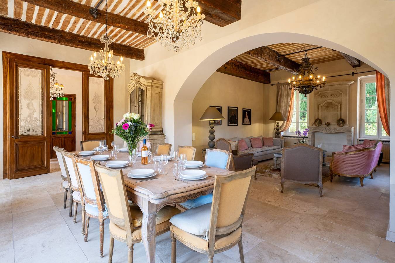 Bastide of the Rose Comtesse – The Art of Intimate Luxury in Provence in Ventabren, Aix-en-Provence region