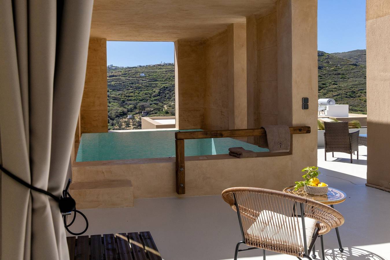 Villa für 4 Personen mit Garten in Tínos