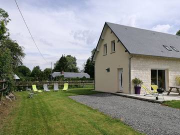 Gîte pour 4 personnes, avec jardin et terrasse, animaux acceptés à Ablon