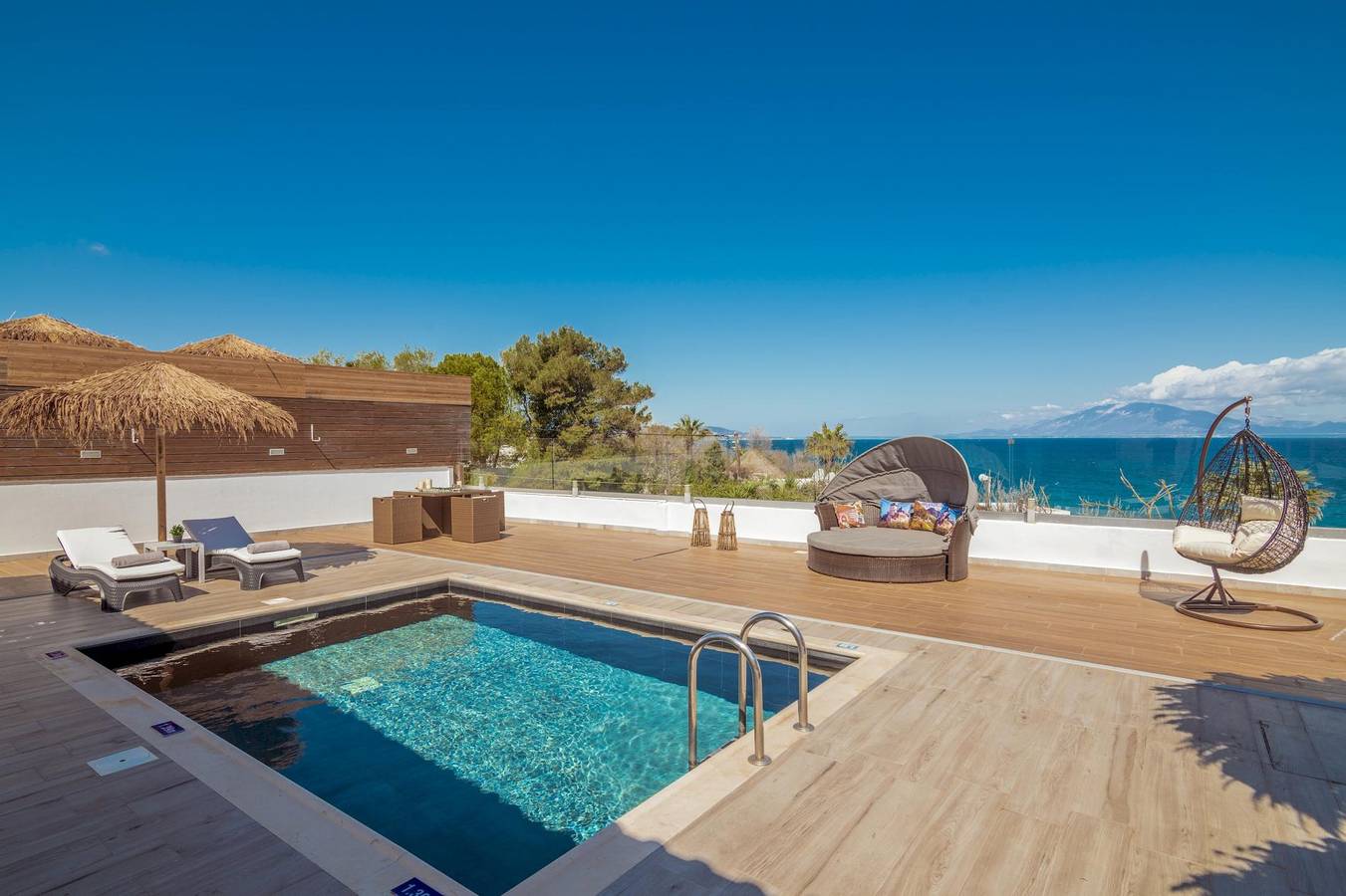 Villa for 6 personer med have in Tragaki, Zákynthos