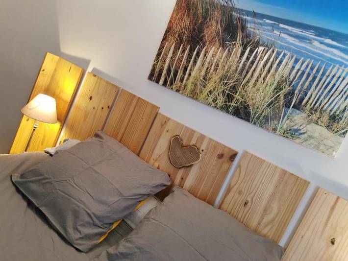 Appartement de vacances pour 4 personnes, avec Terrasse ainsi que Jardin et Piscine