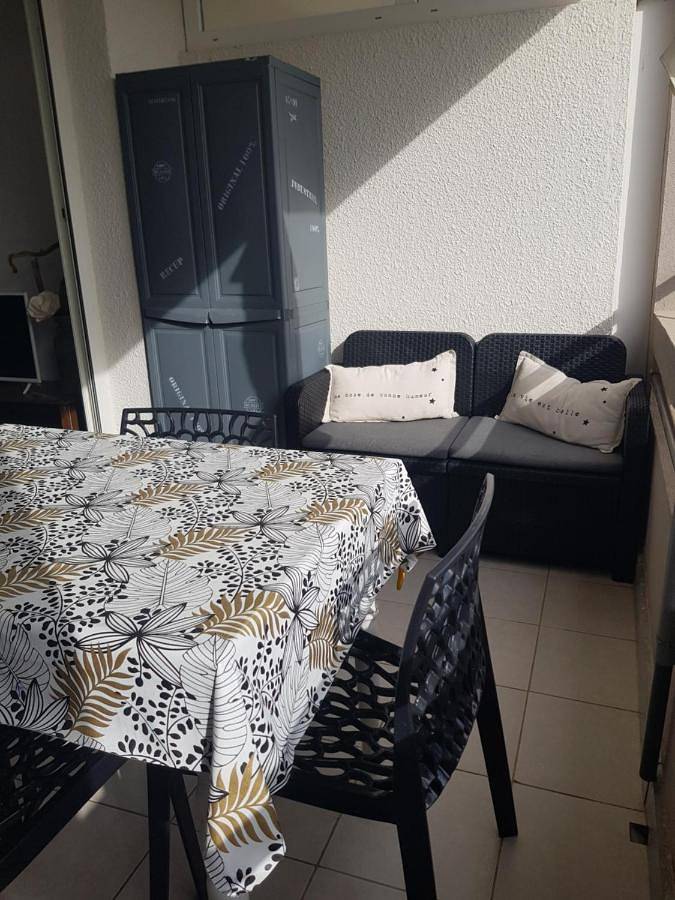 Appartement entier, La Rose des Sables, T2 à la mer, terrasse et garage in Frontignan, Côte méditerranéenne (France)