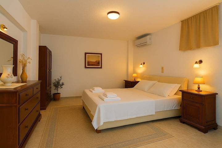 Location de vacances pour 5 personnes, avec balcon/terrasse, adapté aux familles dans Náoussa - 2