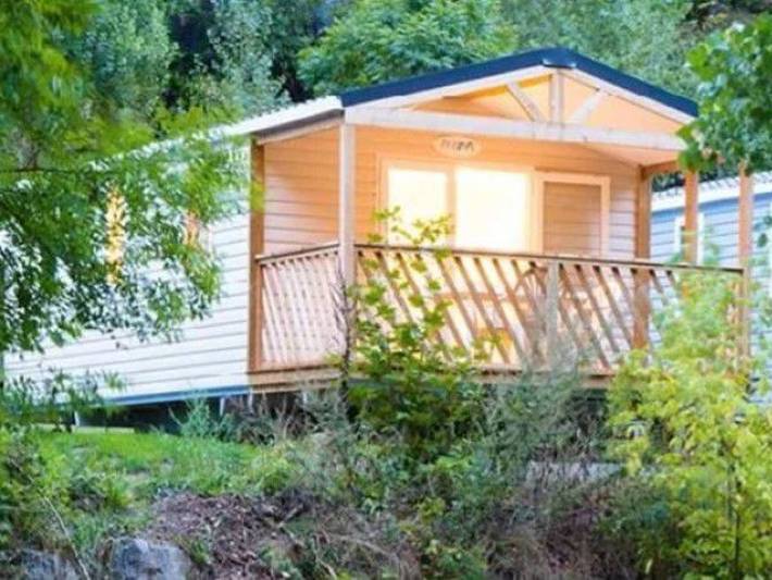 Casa rodante para 4 personas, con terraza y piscina, Se admiten mascotas - 1