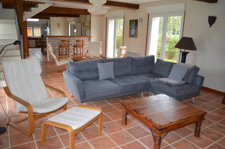 Gîte pour 6 personnes, avec jardin et terrasse à Angerville-la-Martel - 4