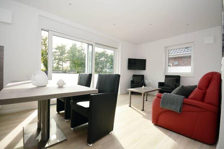 Ferienhaus für 6 Personen, mit Garten und Terrasse sowie Sauna in Norden und Umgebung - 3