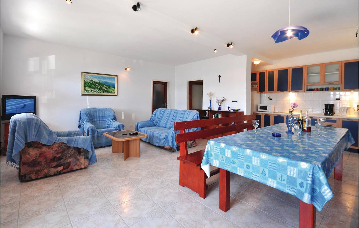 Ferienhaus für 6 Personen mit Terrasse in Lokva Rogoznica, Split-Dalmatien