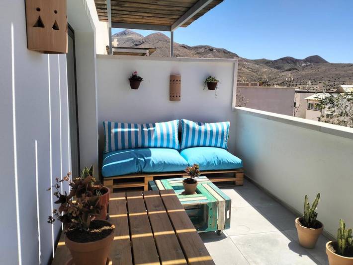 Ferienwohnung für 6 Personen, mit Ausblick und Terrasse sowie Pool, mit Haustier - 1