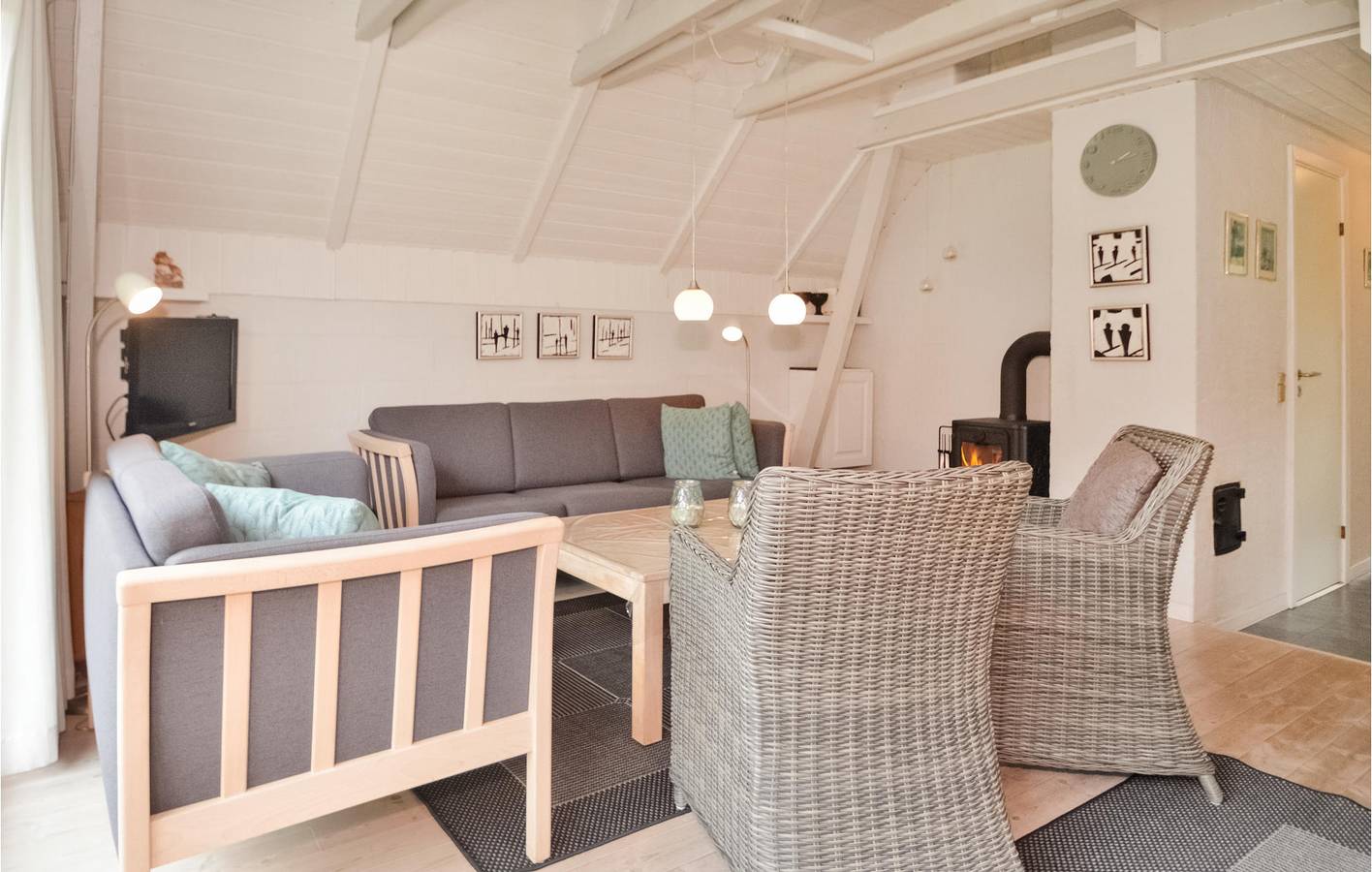 Casa de vacaciones para 6 personas con terraza in Blavand, Región de Varde