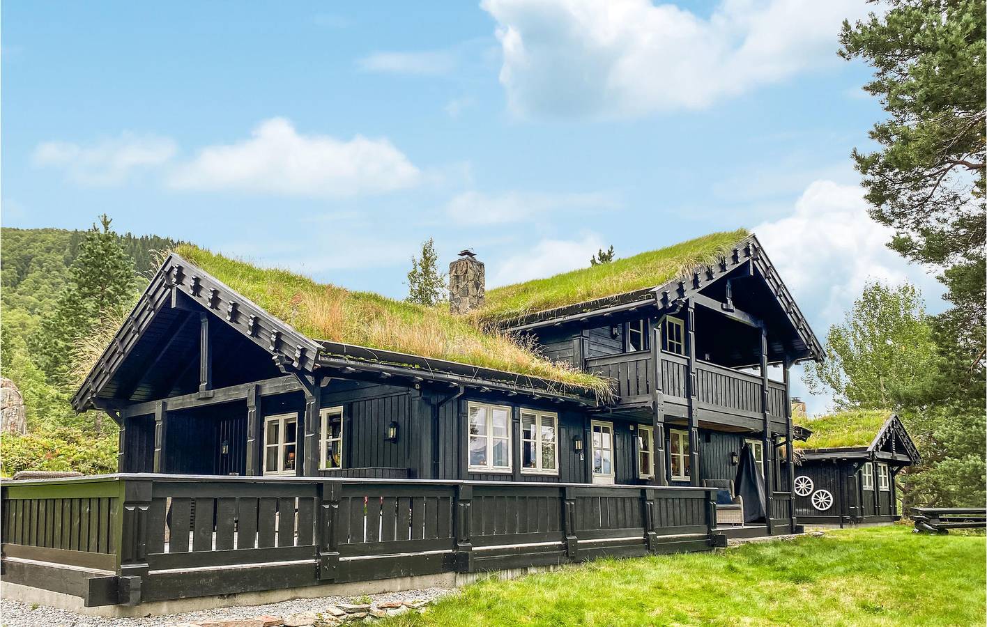 Ferienhaus für 8 Personen mit Ausblick in Sunnmørsalpane, Sykkylven