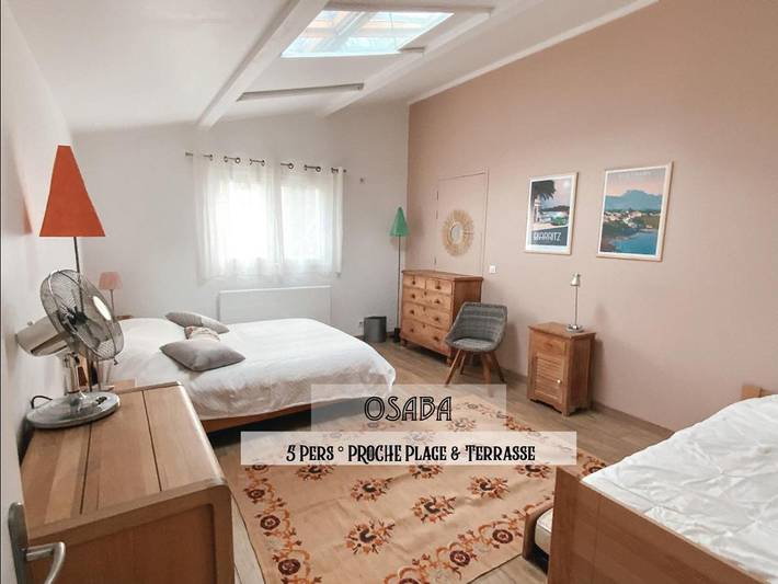 Appartement de vacances pour 5 personnes, avec Terrasse