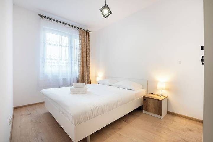 Apartament wakacyjny dla 4 osób, z balkon w Chorzów