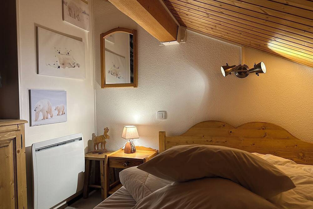 Ganze Wohnung, Maisonette, 2 Zimmer + Hütte in Tignes, Ski-in-Ski-out, Familienviertel in Tignes, Nationalpark Vanoise