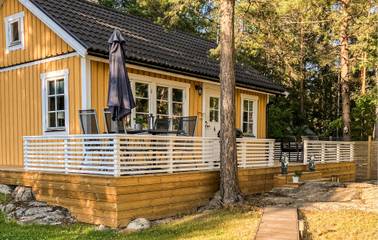 Ferienhaus für 4 Personen, mit Terrasse in Mittelschweden