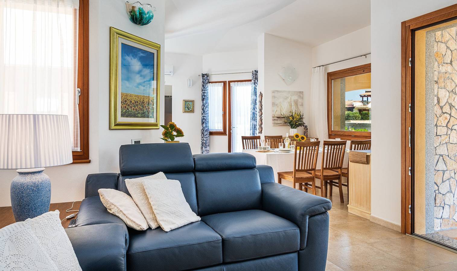 Villa 'Girasole' with Private Pool, Wi-Fi and Air Conditioning in Costa Rei, Muravera