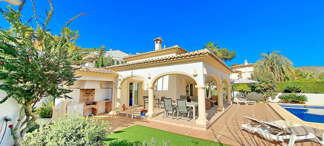 Casa rural para 4 personas, con terraza además de piscina y jardín en Teulada - 3