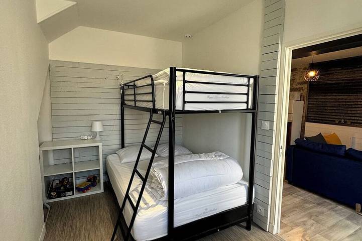 Ganze Wohnung, Apart 50m² 5 People 2 Bedrooms –Town, Train, Beach few mn in La Bernerie-en-Retz, Côte de Jade