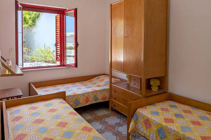 Casa Merla, terrace with a view of the sea in Vico del Gargano, Gargano