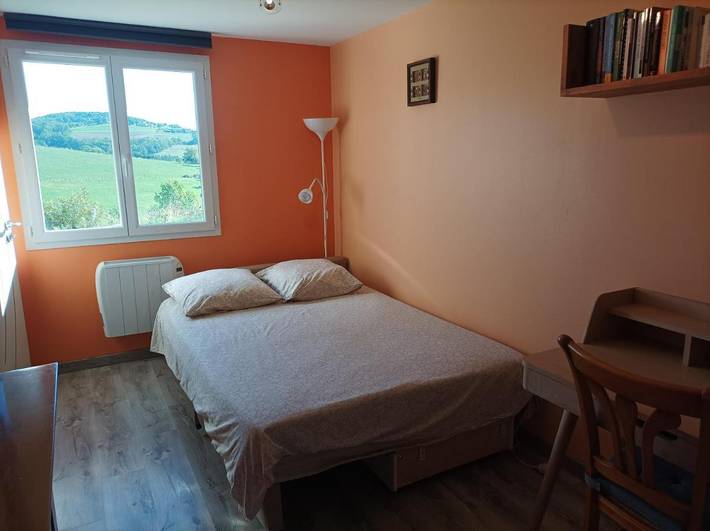 Chambre d’hôte pour 2 personnes, avec jardin et vue