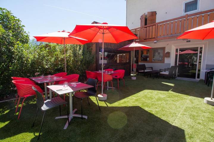 Hôtel pour 2 personnes, avec jardin ainsi que terrasse et vue, animaux acceptés