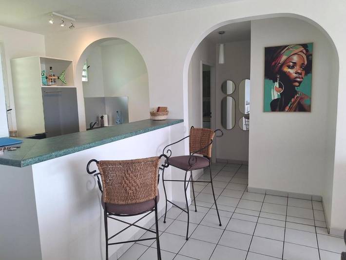 Appartement de vacances pour 3 personnes, avec terrasse et vue