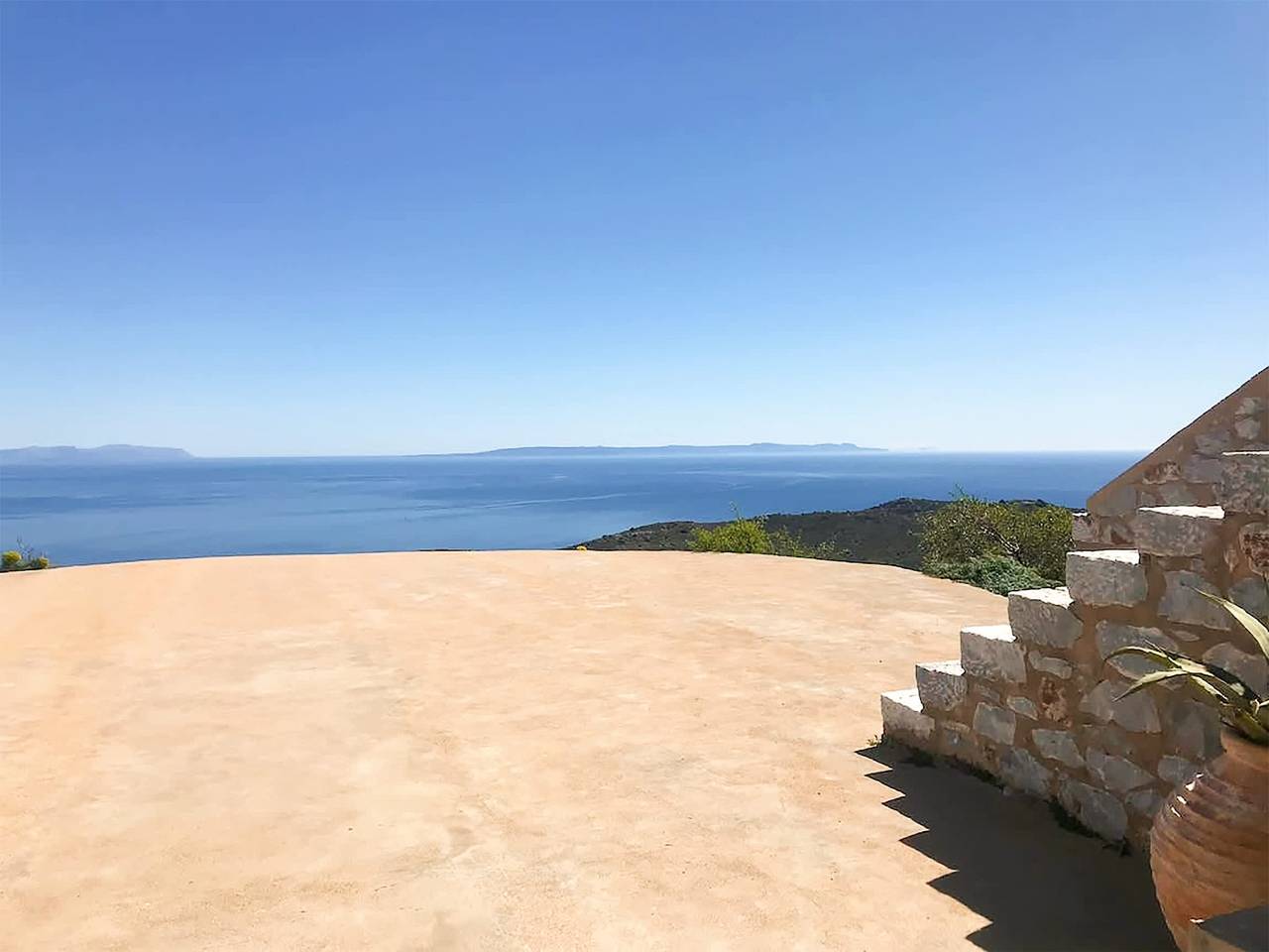 Villa für 3 Personen mit Balkon/Terrasse in Peloponnes