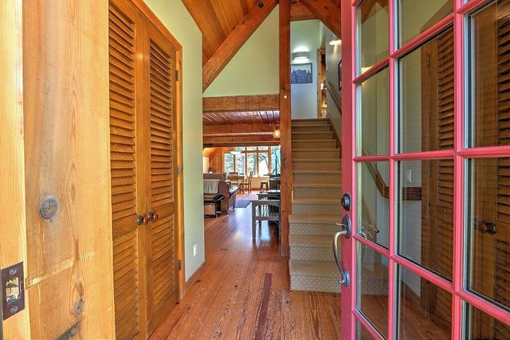 Blockhütte für 4 Personen, mit Balkon und Garten - 1