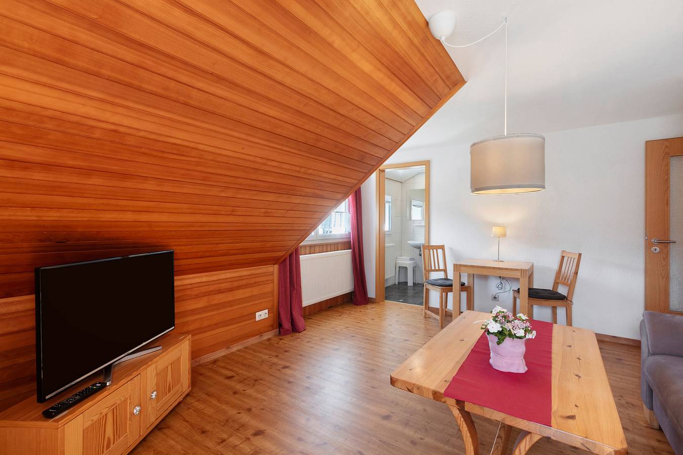 Entire apartment, Holiday Apartment '20' with Mountain View, Shared Terrace and Wi-Fi in Suedlicher Schwarzwald, Todtnau