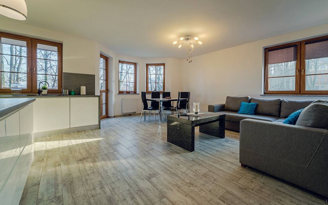 Apartamento vacacional entero, Apartamento de vacaciones para 4 personas con balcón in Karpacz, Sudeten (Polonia)