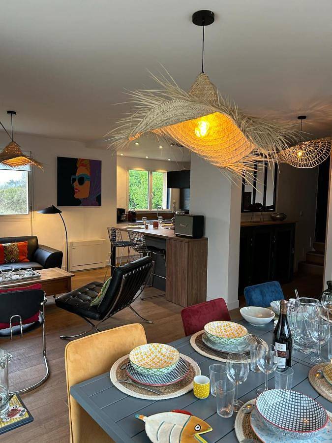 Ferienhaus für 8 Personen, mit Terrasse
