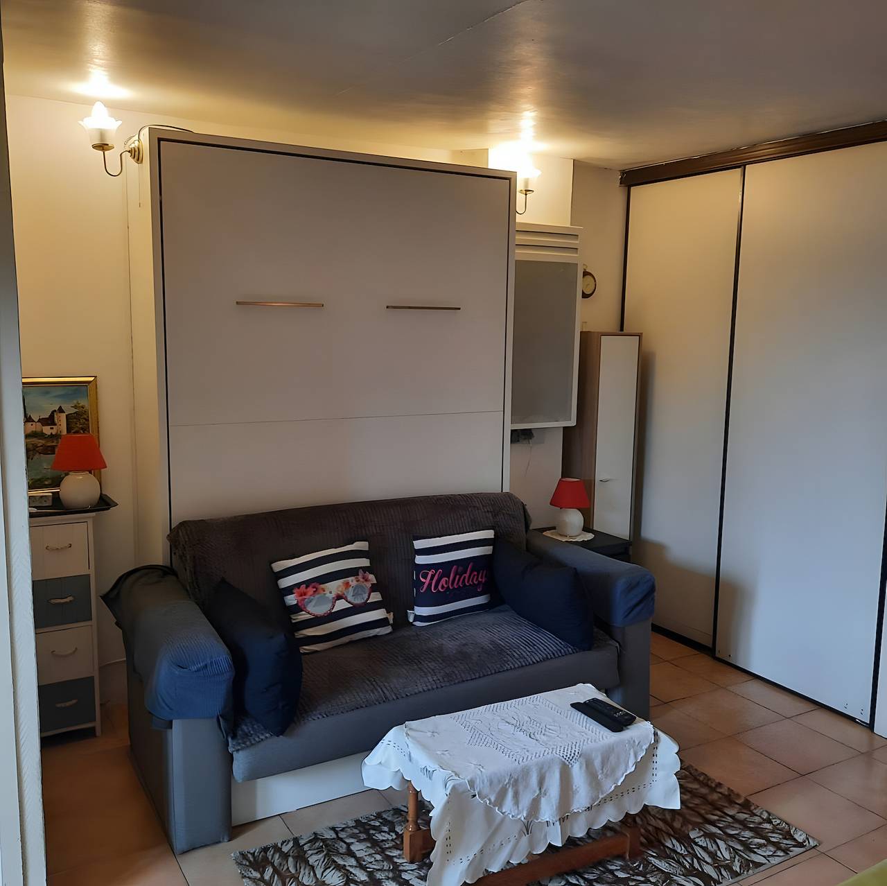 Apartamento entero, Apartamento en planta baja, a 50 m de la playa, Bernières-sur-Mer in Bernières-sur-Mer, Región de Caen