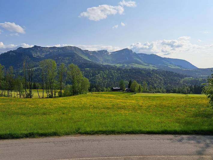Ferienwohnung für 4 Personen, mit Balkon und Terrasse sowie Ausblick