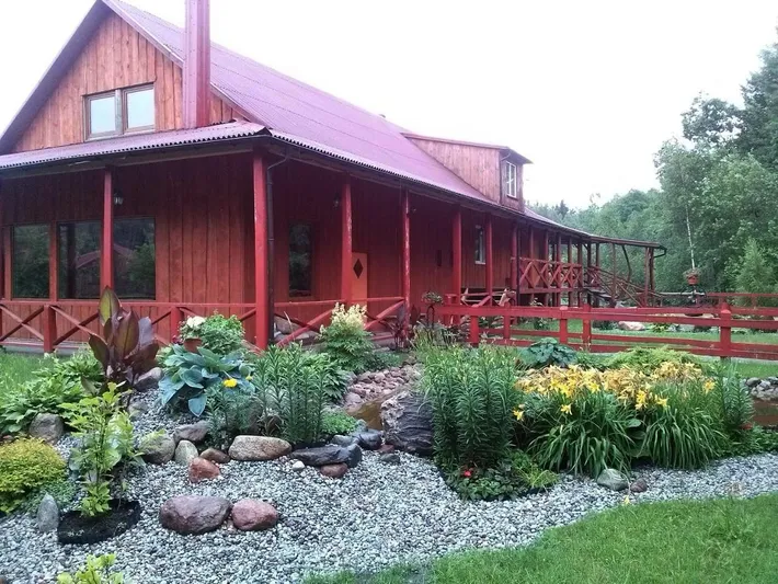 Rustico per 3 persone, con giardino e vista lago nonché sauna - 1