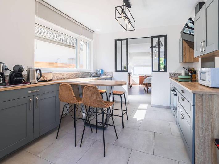 Maison de vacances pour 6 personnes, avec jardin