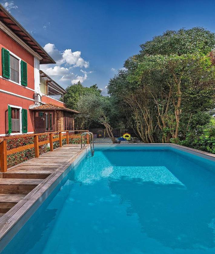 B&B für 3 Personen, mit Ausblick und Garten sowie Pool, mit Haustier in Pisa