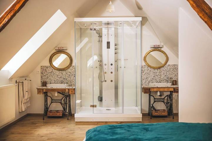 Chambre d’hôte pour 2 personnes, avec piscine ainsi que jardin et jacuzzi à Octeville-sur-Mer - 4